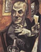 Max Beckmann Self-Portrait with a Glass of Champagne china oil painting reproduction